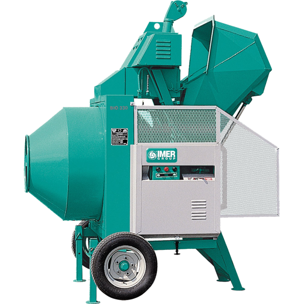 Полуавтоматична бетонобъркачка Imer BIR 330 / ID с електрически мотор